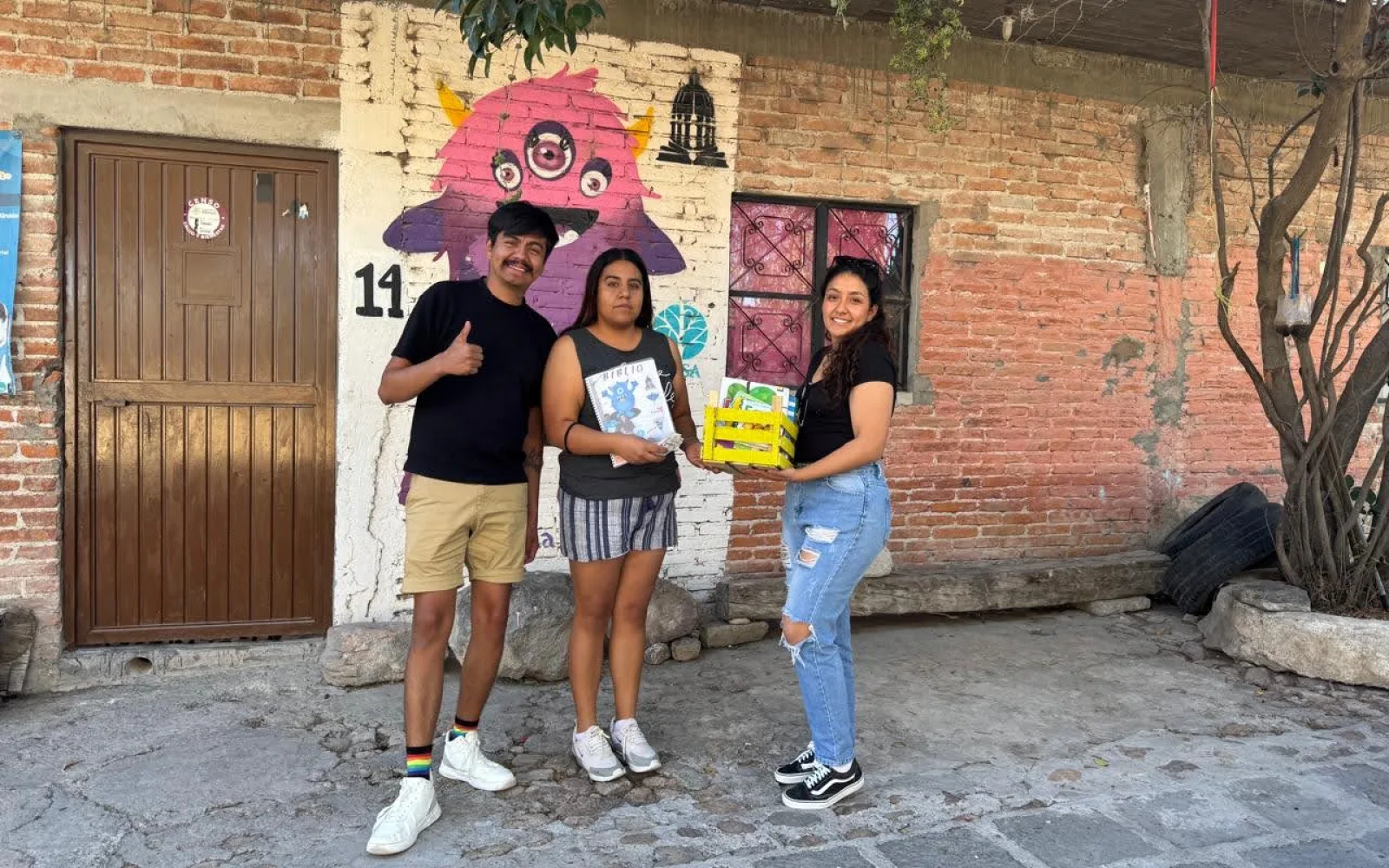 Fotografía de Bibllioteca Callejera Santuario de Atotonilco