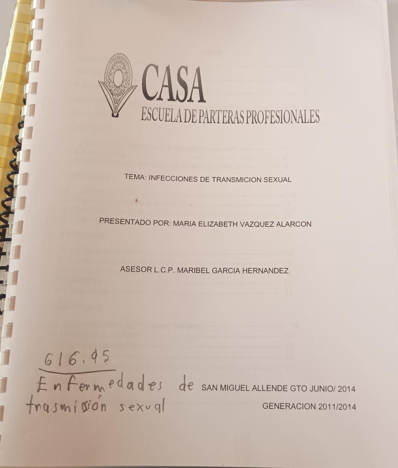 Portada de Infecciones de transmisión sexual