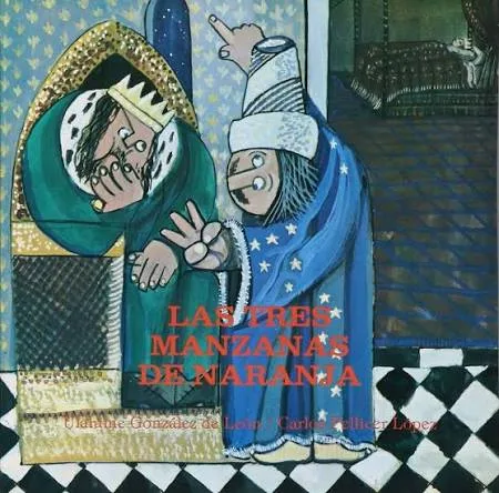 Portada de Las tres manzanas de naranja