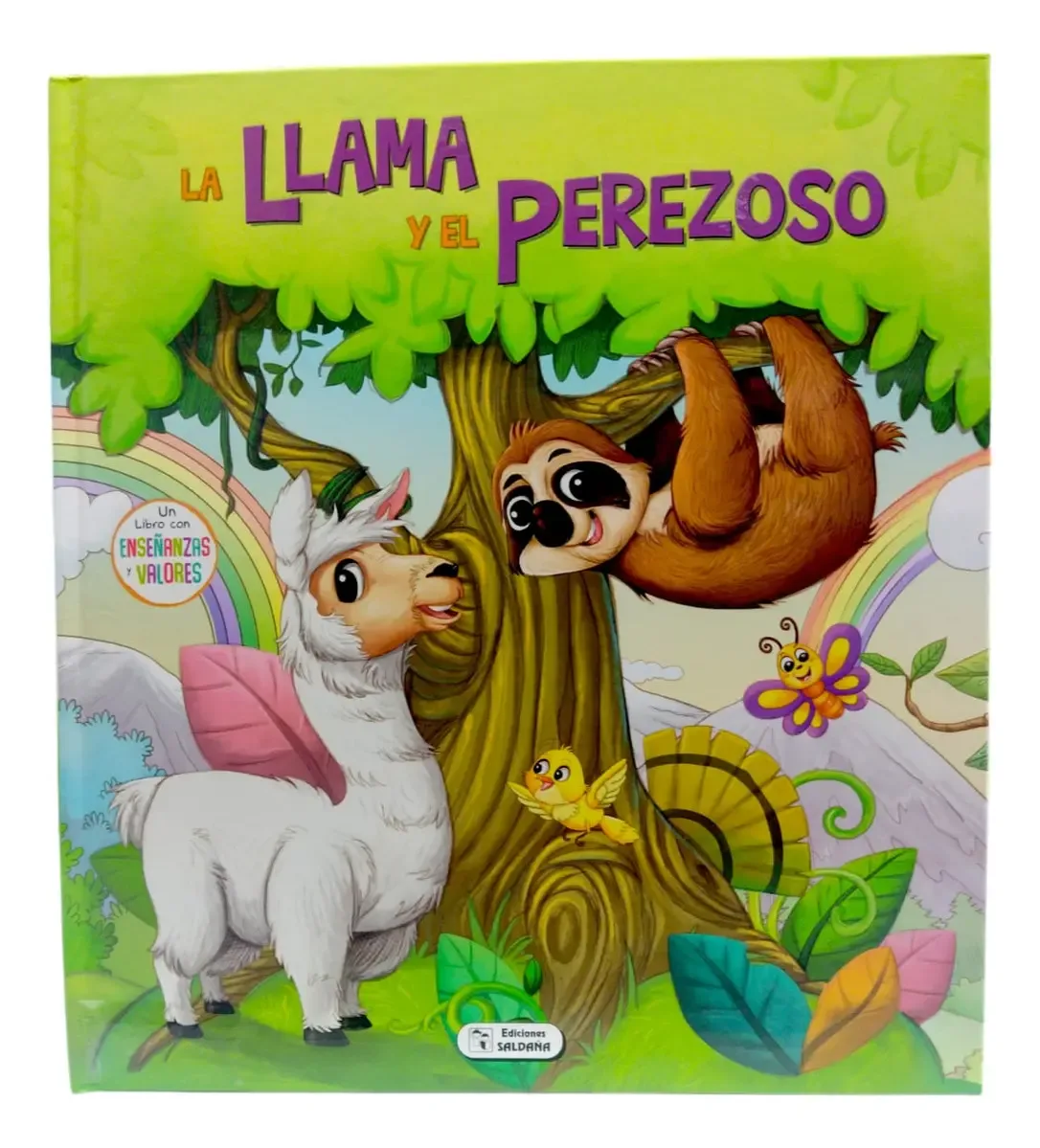Portada de La llama y el perezoso