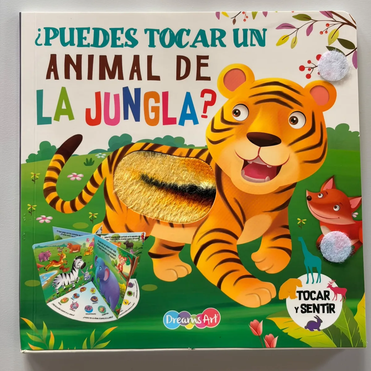 Portada de ¿Puedes tocar un animal de la jungla?