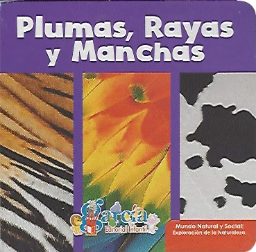 Plumas, rayas y manchas