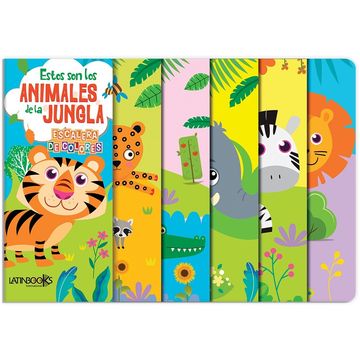 Escalera de colores: Estos son los animales de la jungla
