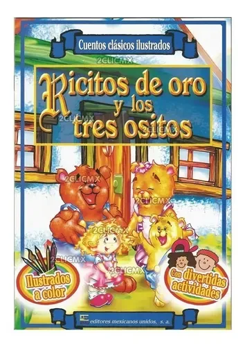 Portada de Ricitos de oro y los tres ositos