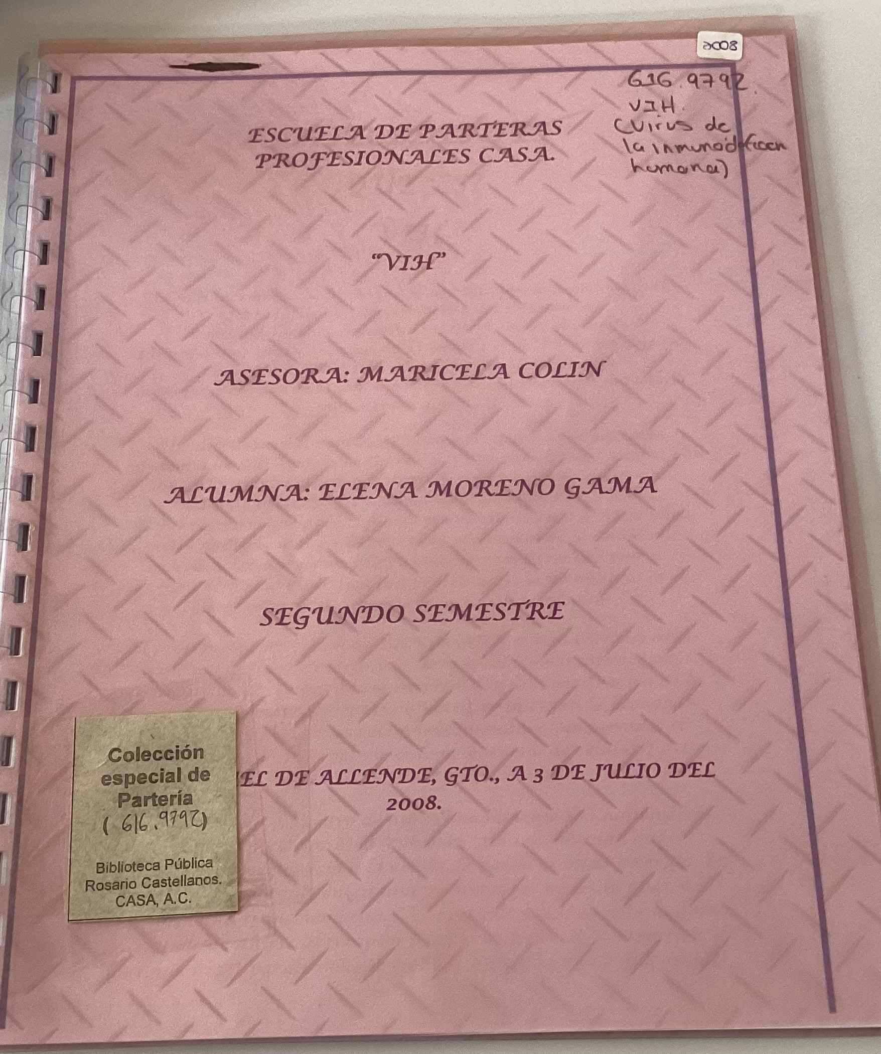 Portada de VIH