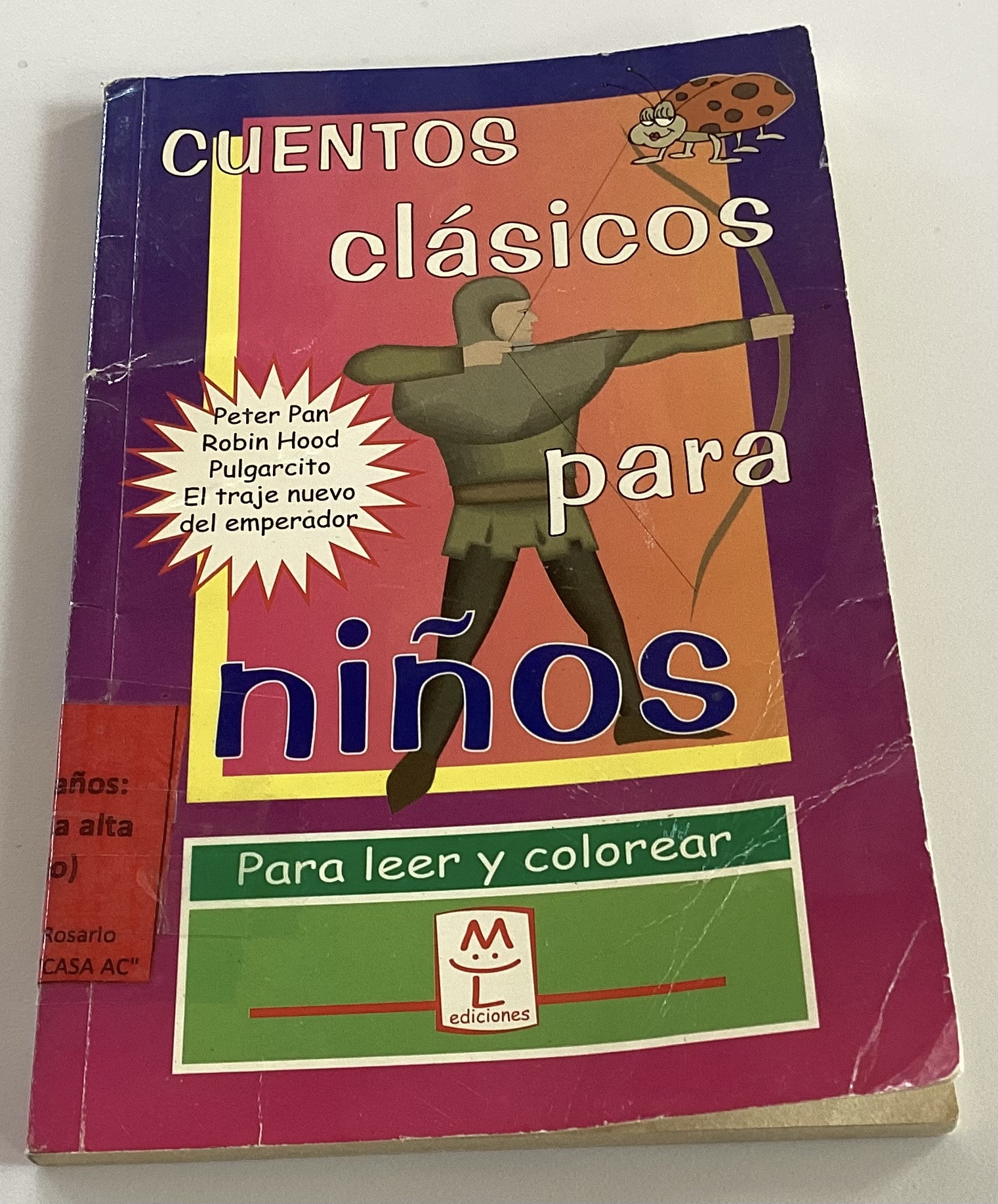Cuentos clásicos para niños: Para leer y colorear