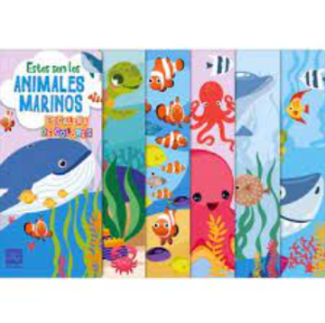 Escalera de colores: Estos son los animales marinos