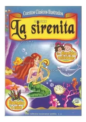 La sirenita: Cuentos clasicos ilustrados