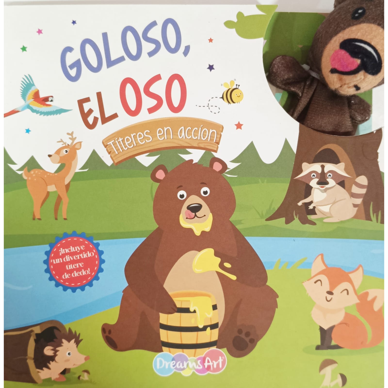 Goloso, el oso: Títeres en acción