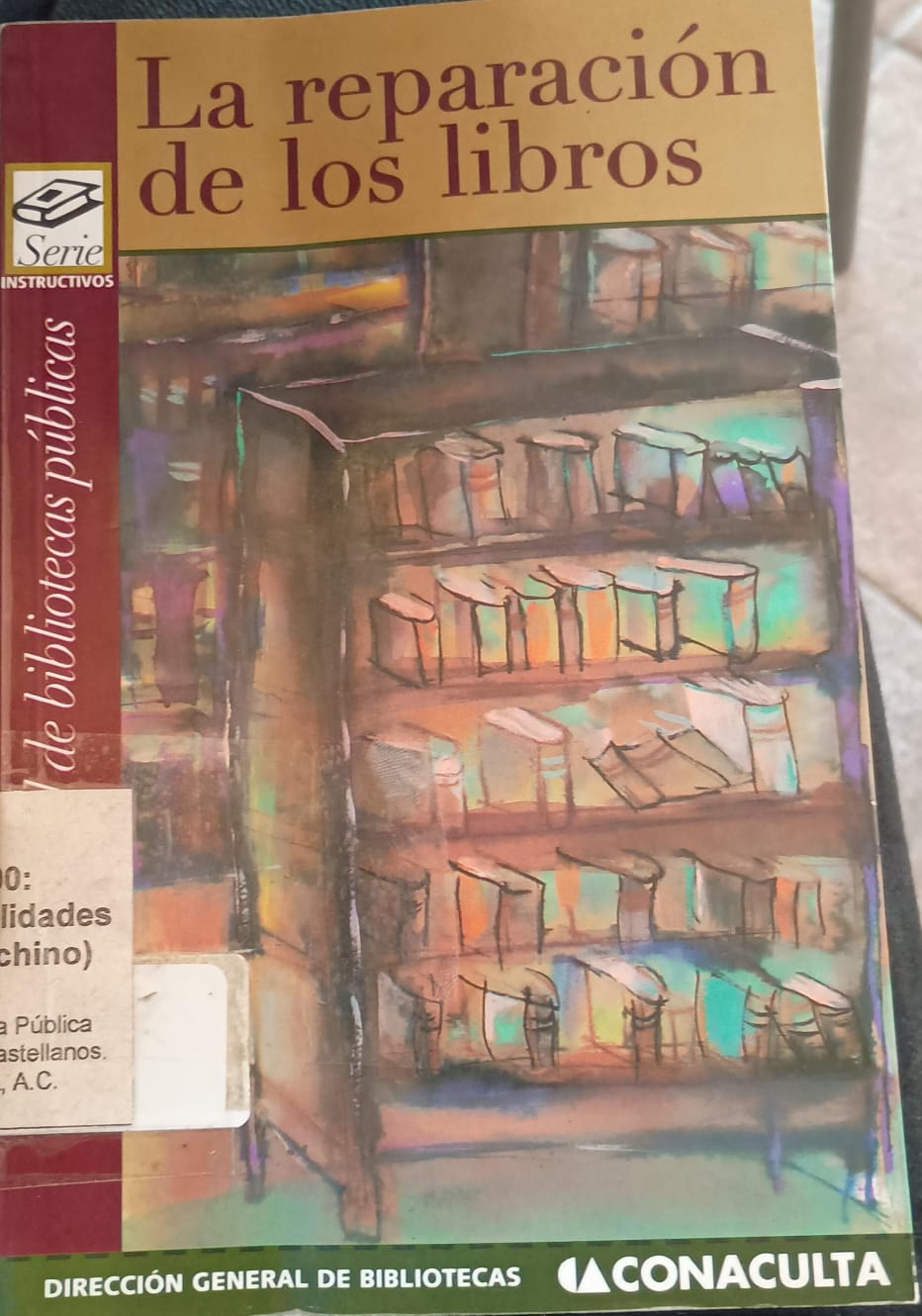 La reparación de los libros: Red Nacional de Bibliotecas Públicas