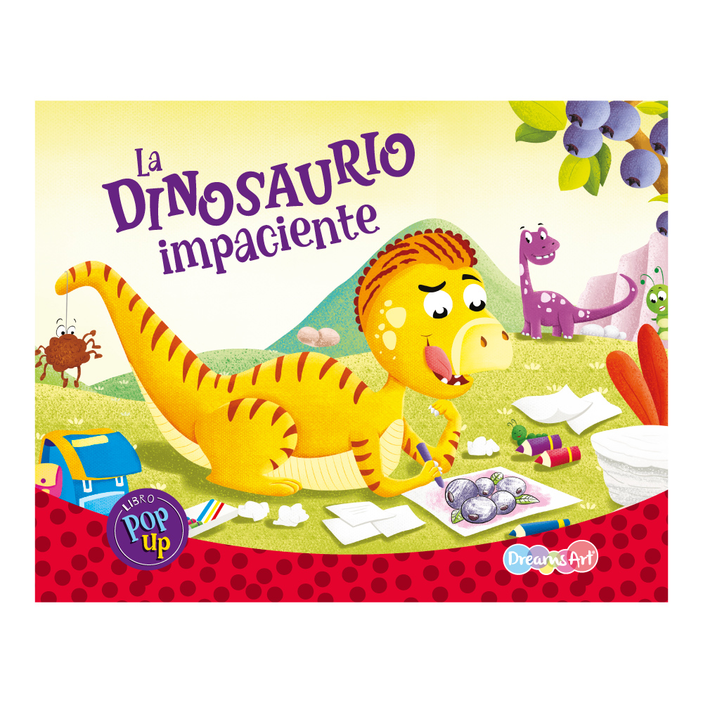 Portada de La dinosaurio impaciente