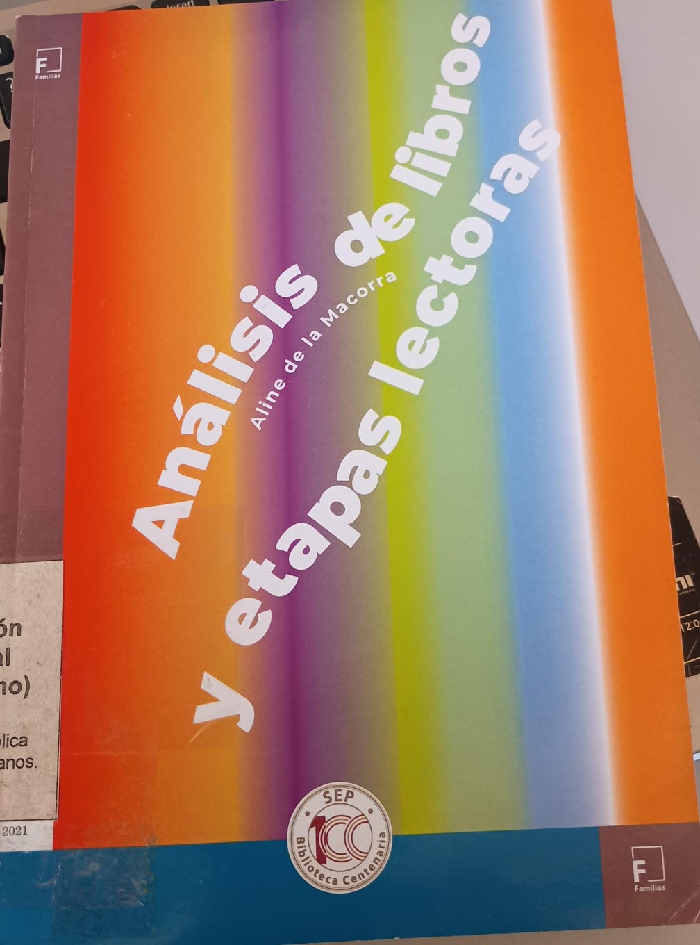 Análisis de libros y etapas lectoras