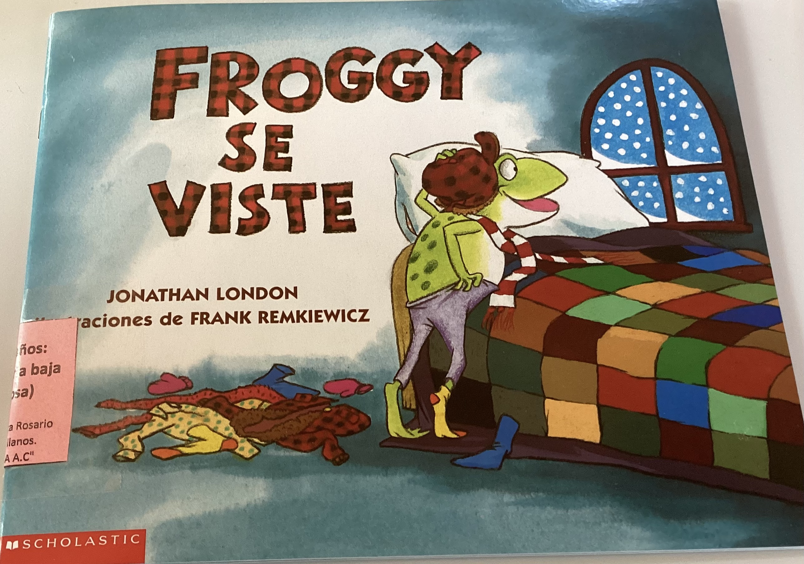Froggy se viste