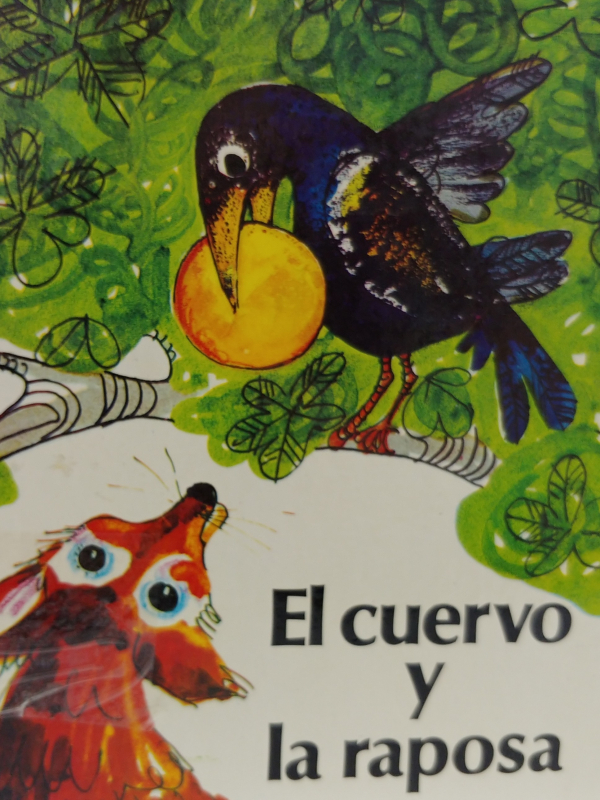 Portada de El cuervo y la raposa