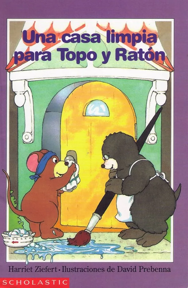 Portada de Una casa limpia para Topo y Ratón