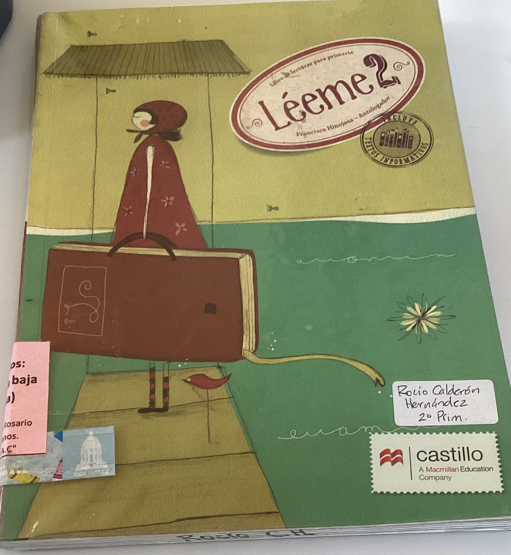 Libro de lecturas para primaria: Léeme 2
