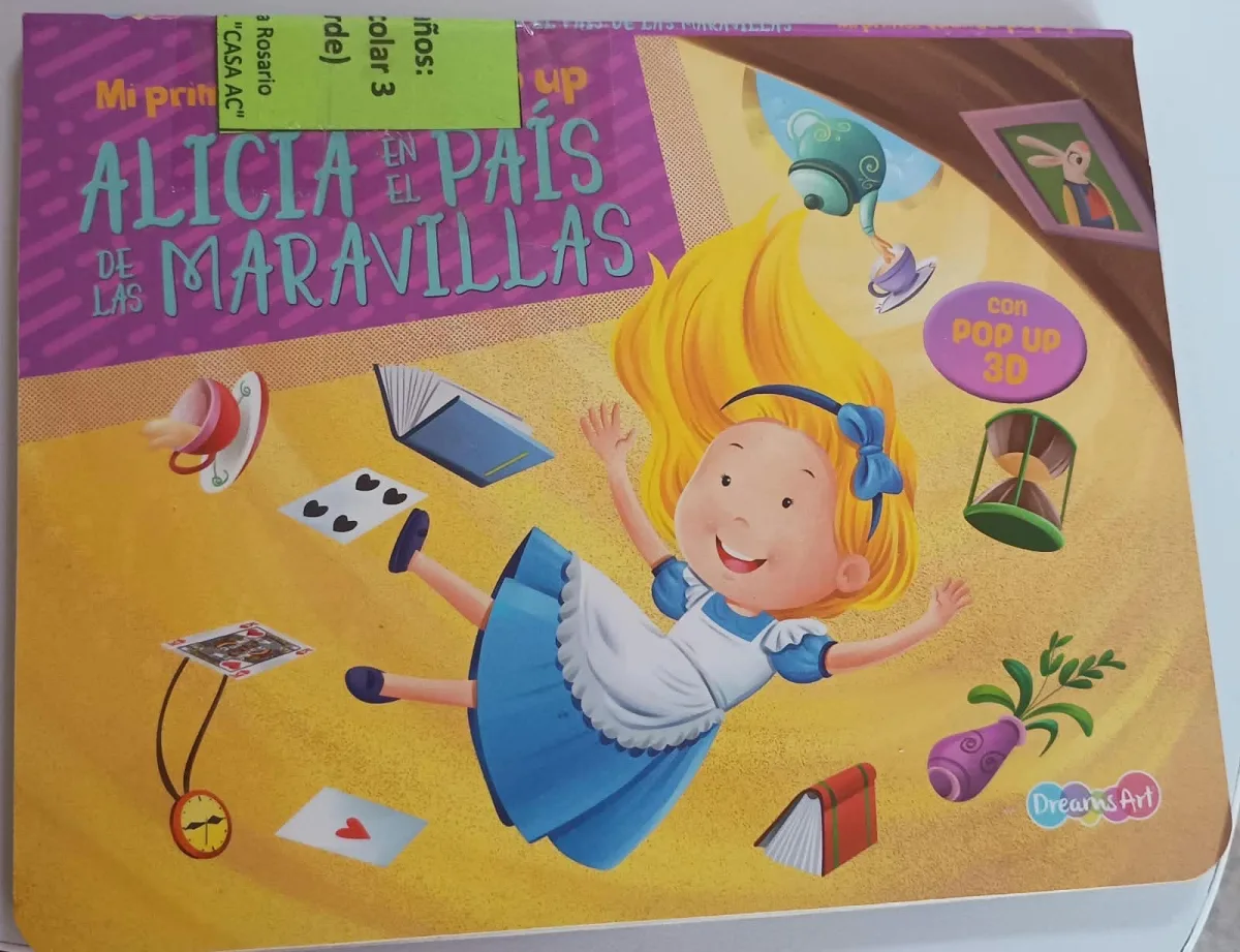 Portada de Alicia en el país de las maravillas