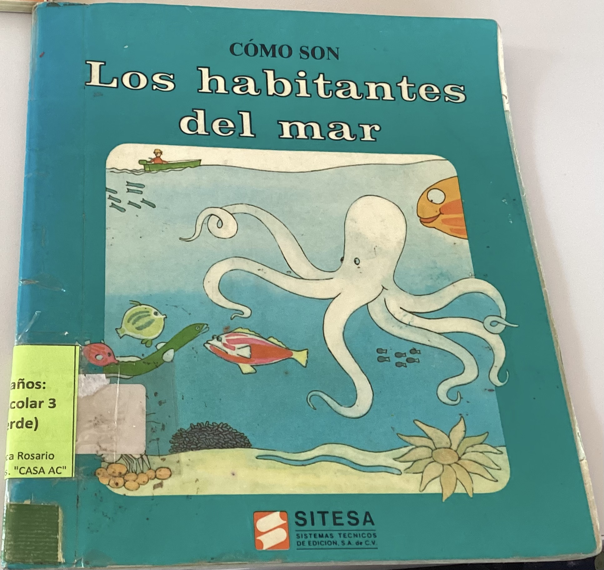 Portada de Cómo son los habitantes del mar
