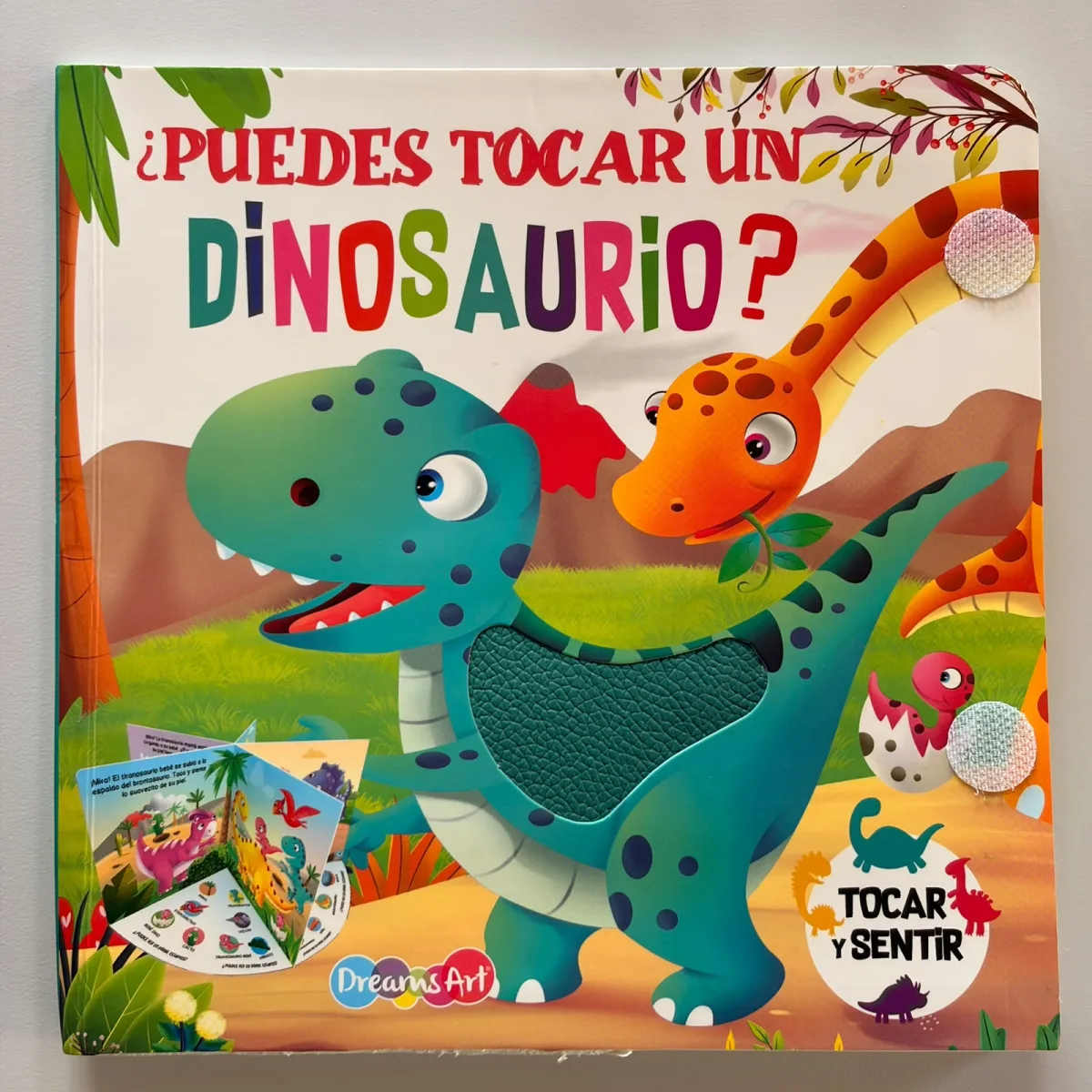 Portada de ¿Puedes tocar un Dinosaurio?