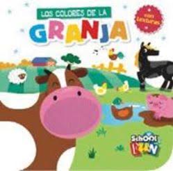 Los colores de la granja: Con textura