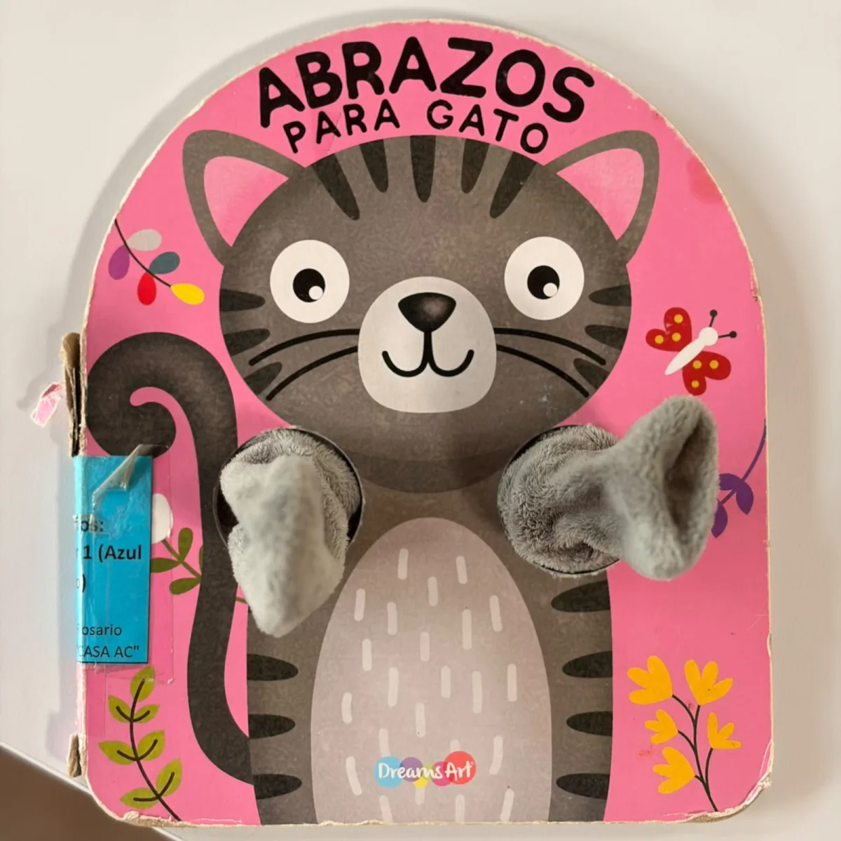 Portada de Abrazos para gato