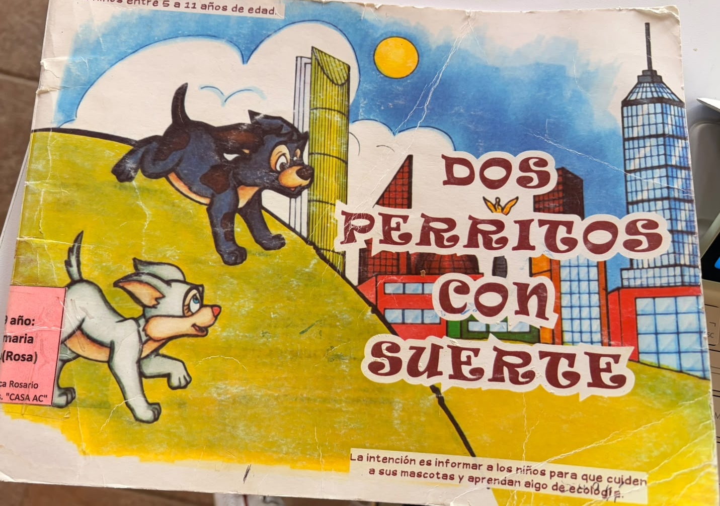 Portada de Dos perritos con suerte