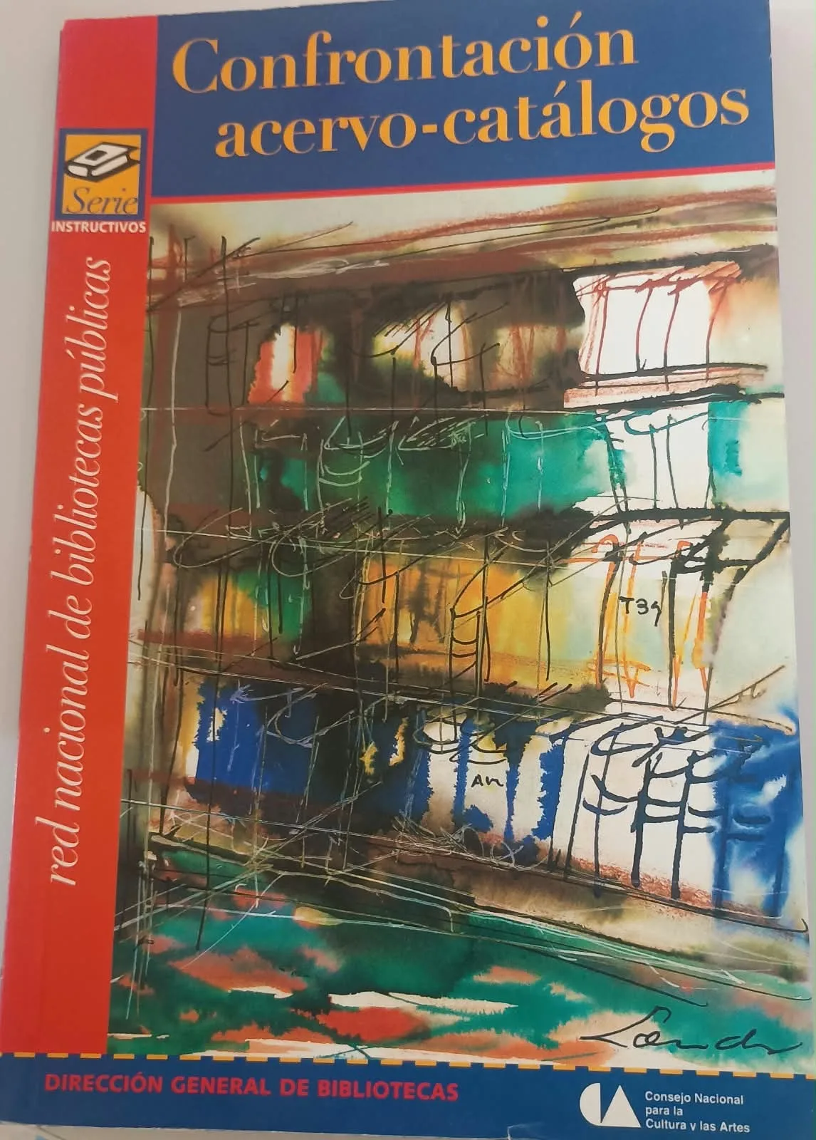 Portada de Confrontación acervo-catálogos