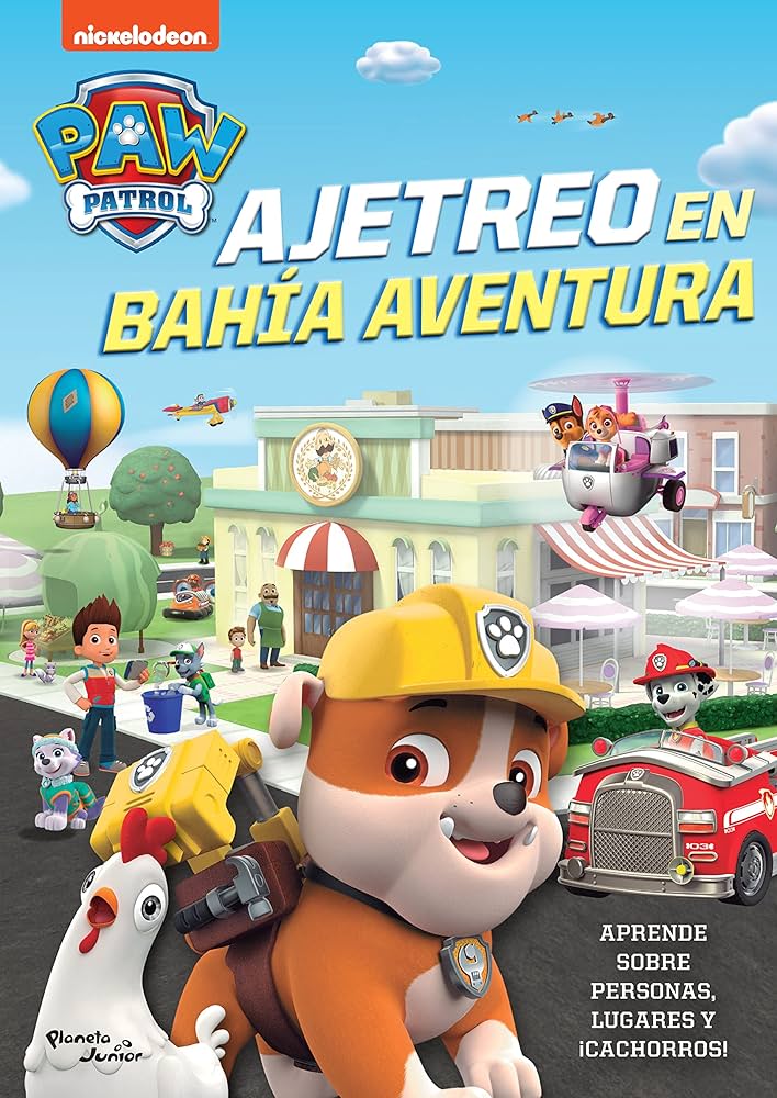 Ajetreo en bahía aventura: Aprende sobre personas, lugares y ¡cachorros!