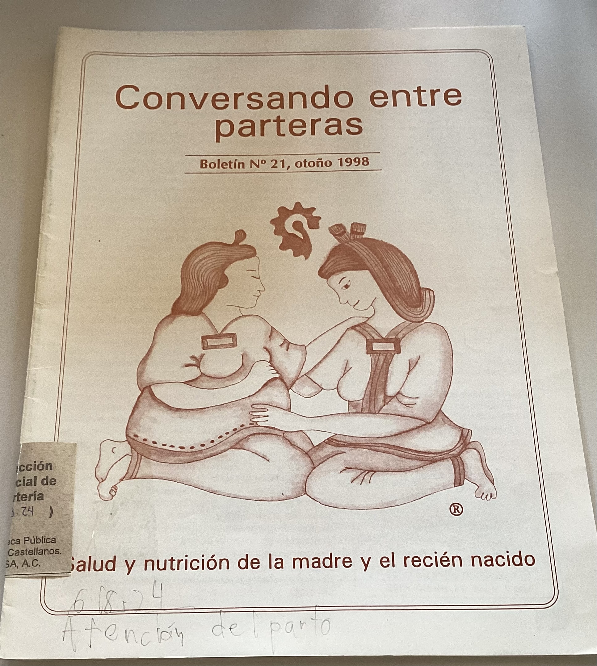 Portada de Conversando entre parteras