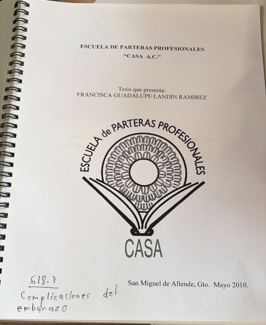 Portada de Las posibles causas y consecuencias de la ruptura prematura de membranas