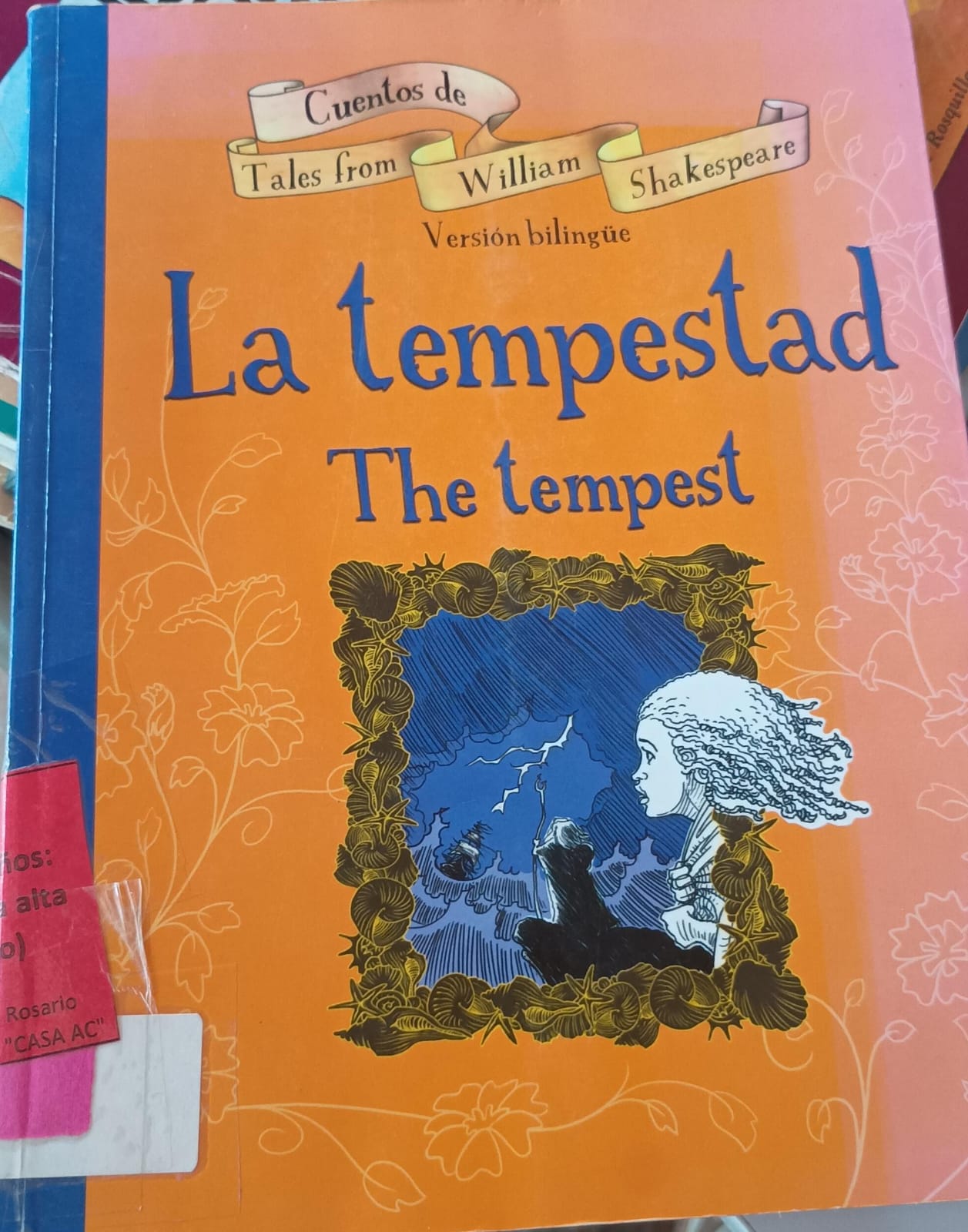 Portada de La tempestad