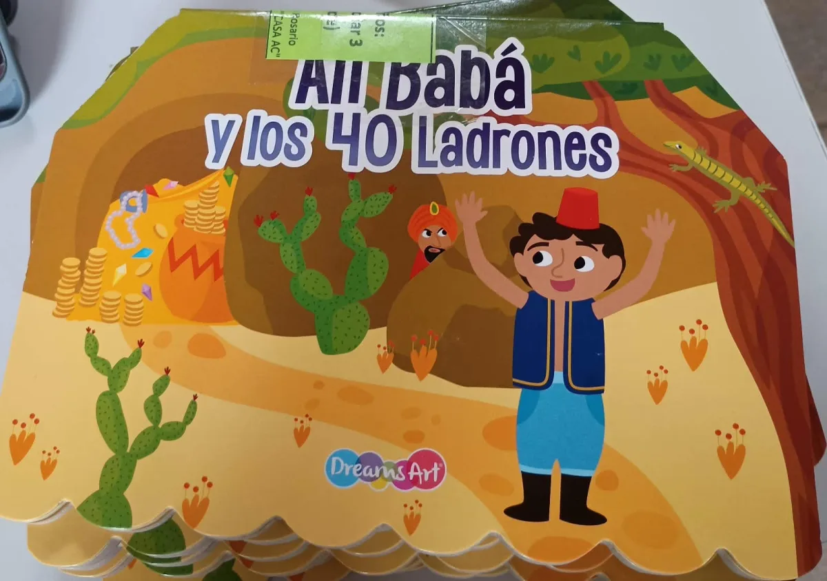 Portada de Ali Baba y los 40 ladrones
