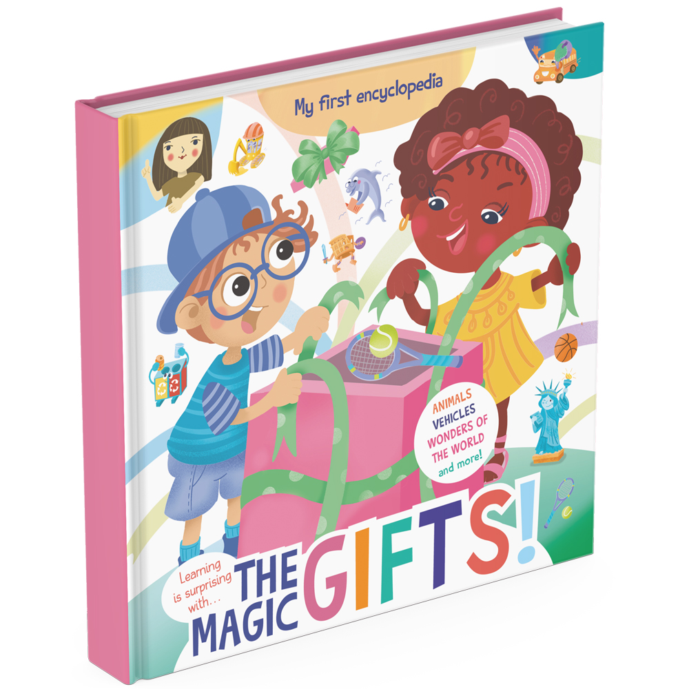 Mi primera enciclopedia: ¡Regalos mágicos!: Vehículos, ecología ¡y más!