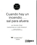 Cuando hay un incendio hay  un incendio sal para afuera : Pueblo de seguridad 