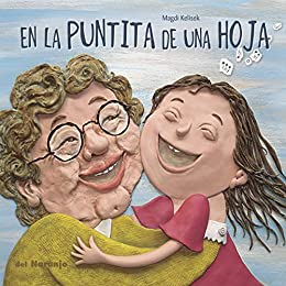 En la puntita de una hoja