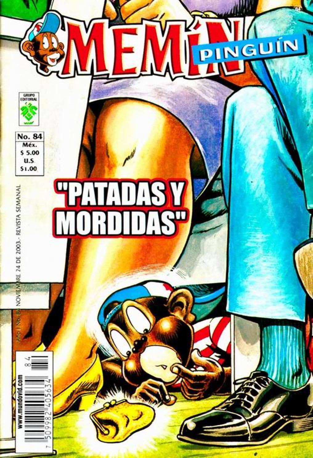 Memín Pinguín: Patadas y mordidas