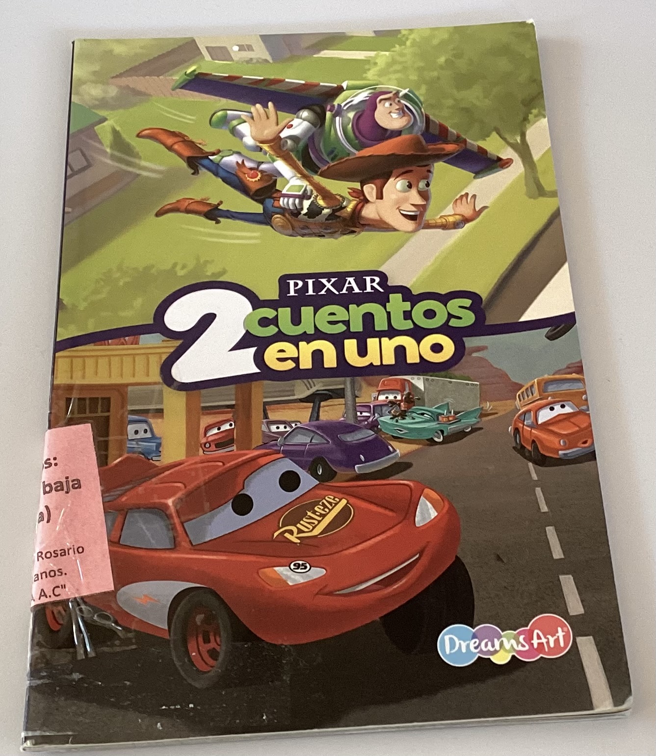 2 cuentos en uno: Toy story y cars