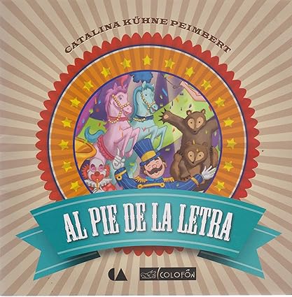 Portada de Al pie de la letra