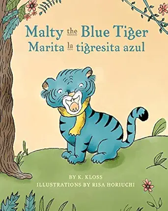 Malty the blue tiger: Marita la tigresita azul
