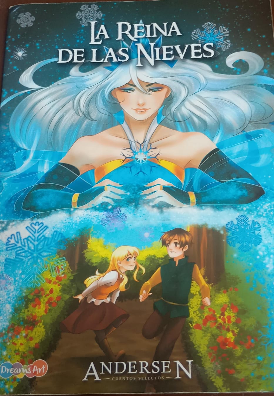Portada de La reina de las nieves