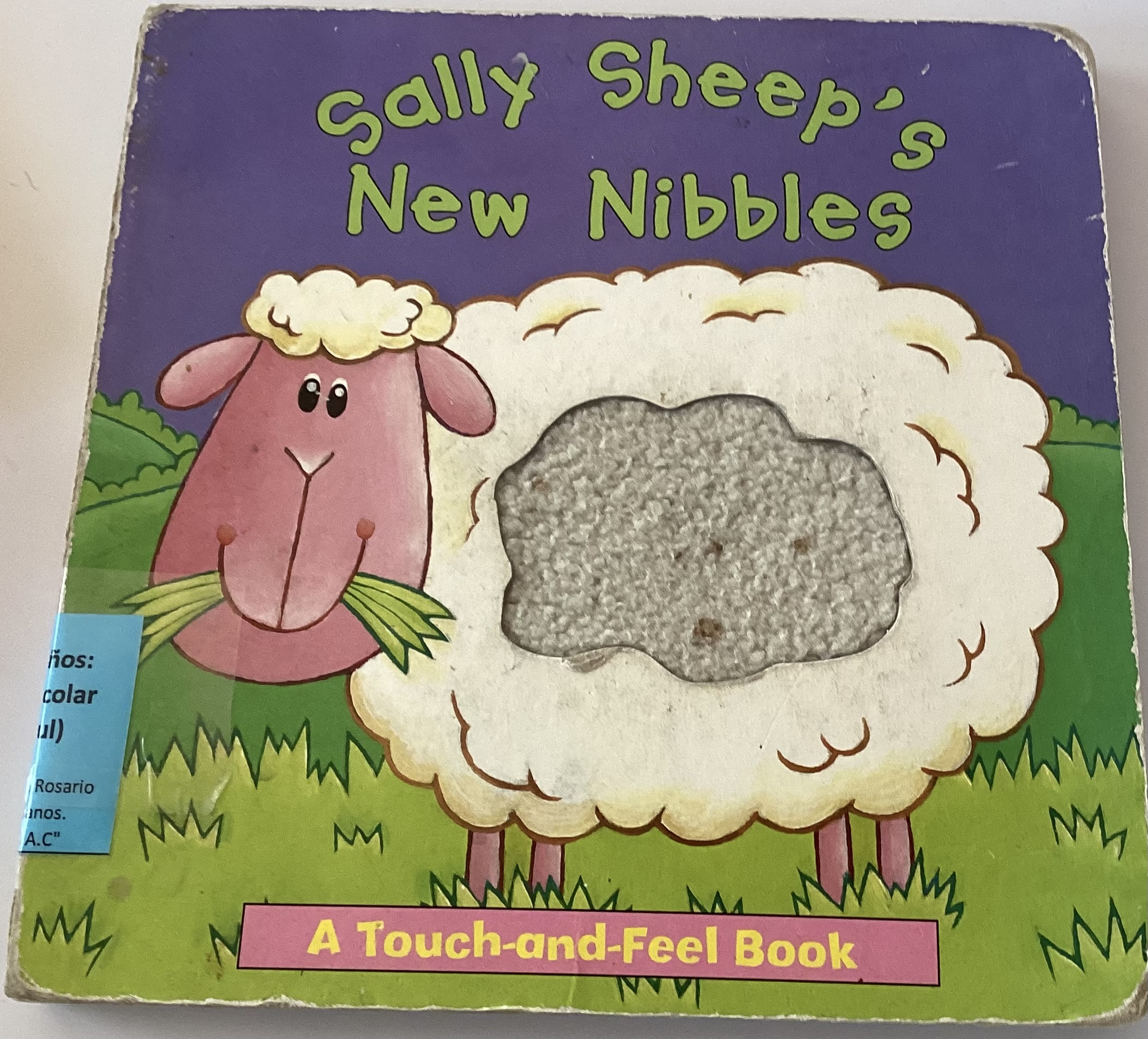 Sally Sheep’s new nibbles: A touch and feel book