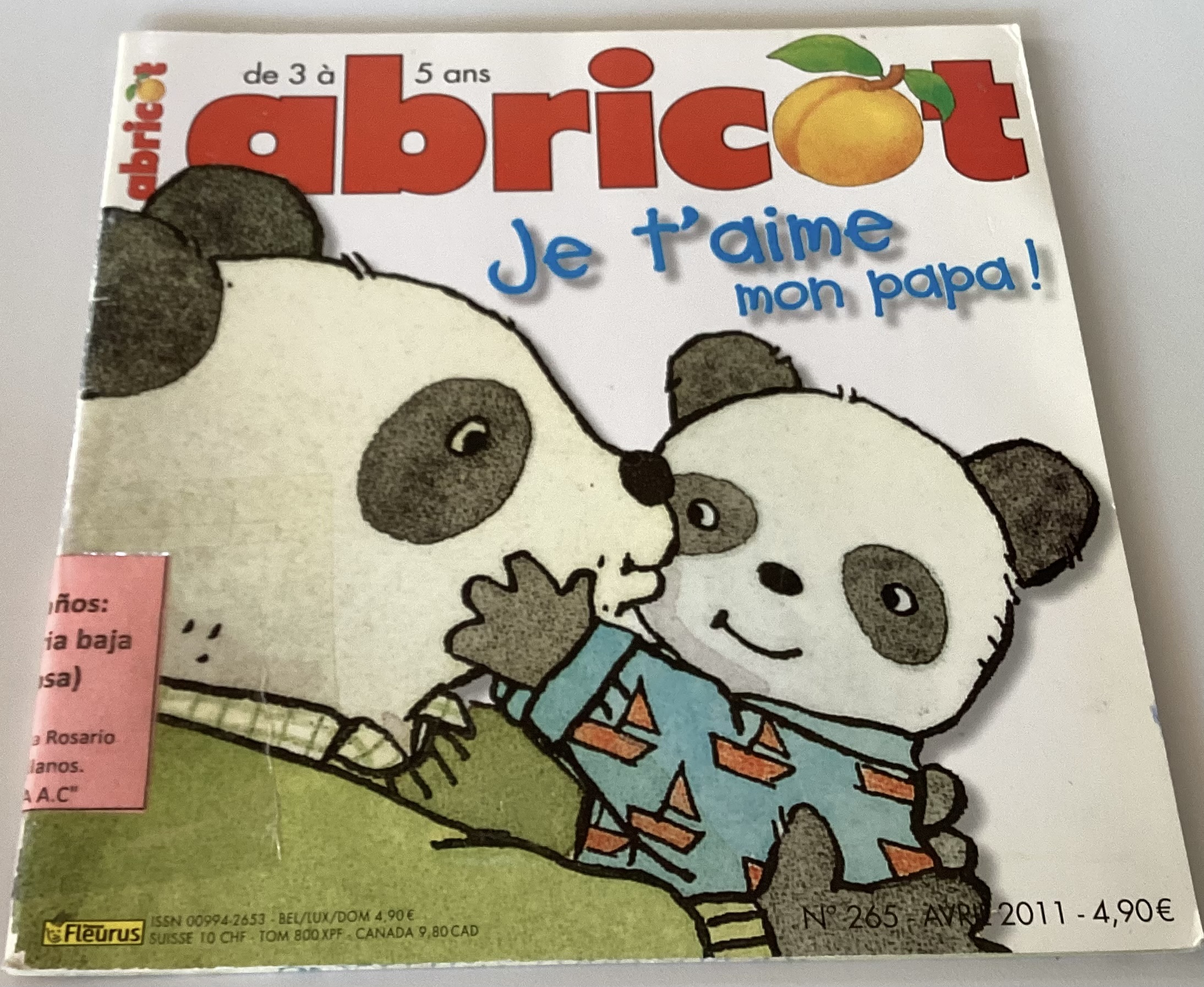 Abricot: Je t’aime mon papa! Nº265