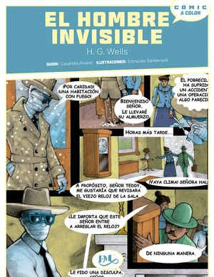 El hombre invisible: Cómic a color