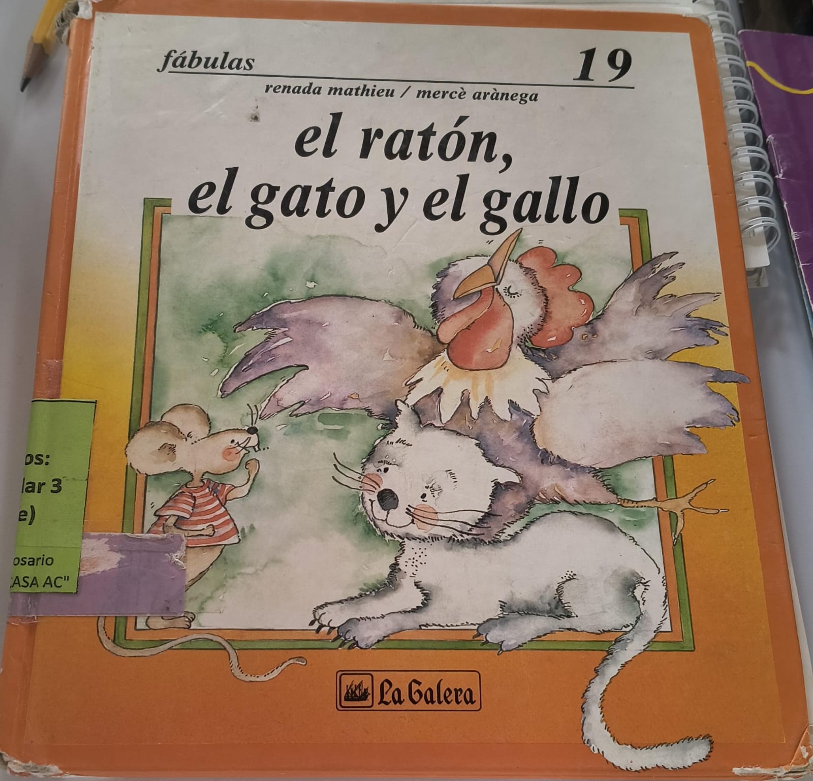 El ratón, el gato y el gallo