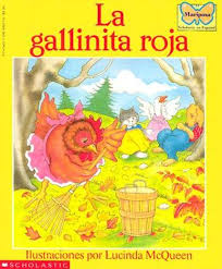 Portada de La gallinita roja