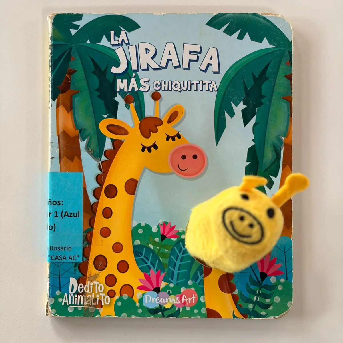 Portada de La jirafa mas chiquita