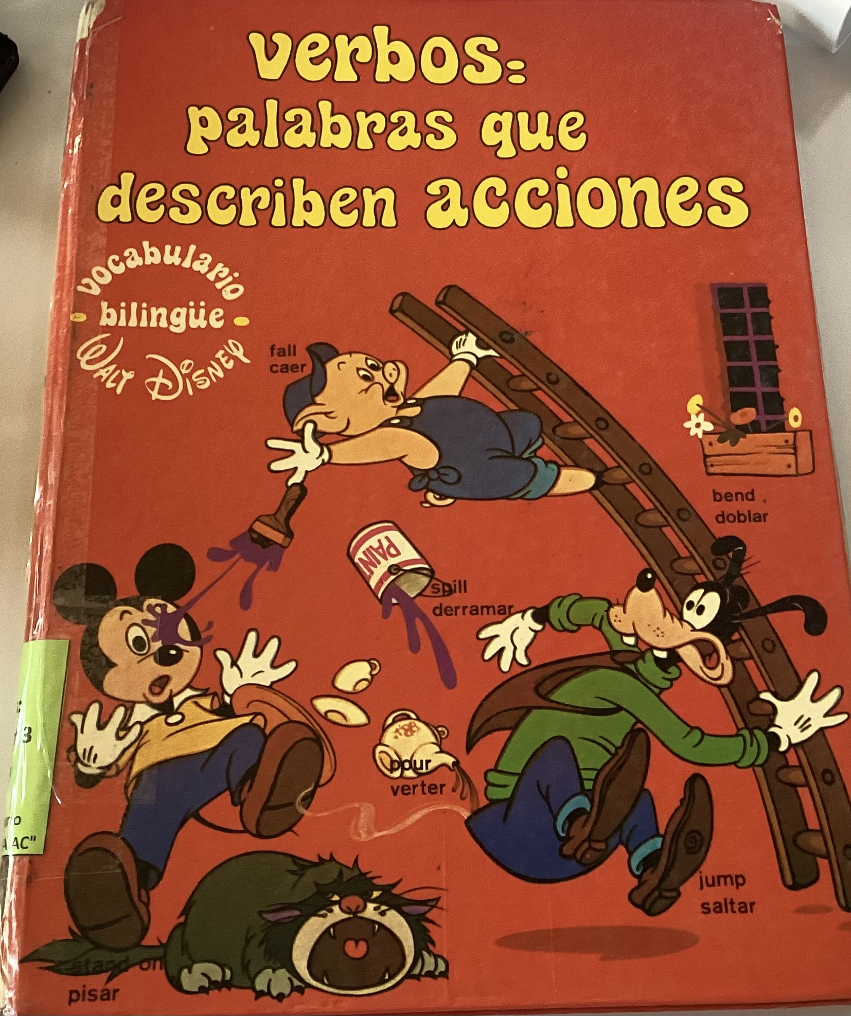 Portada de Verbos: palabras que describen acciones