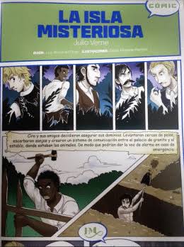 La isla misteriosa: Cómic