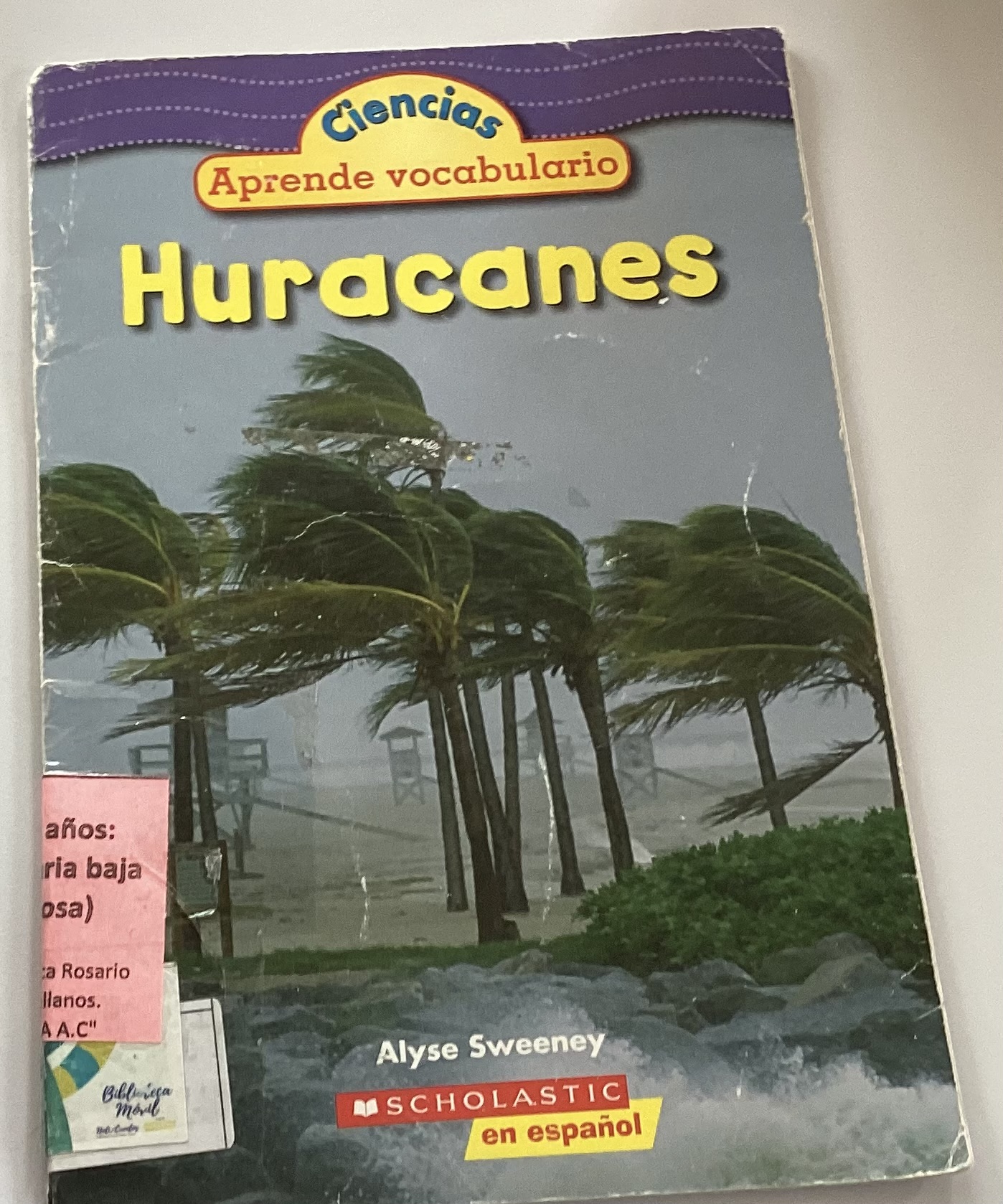 Ciencias aprende el vocabulario: Huracanes