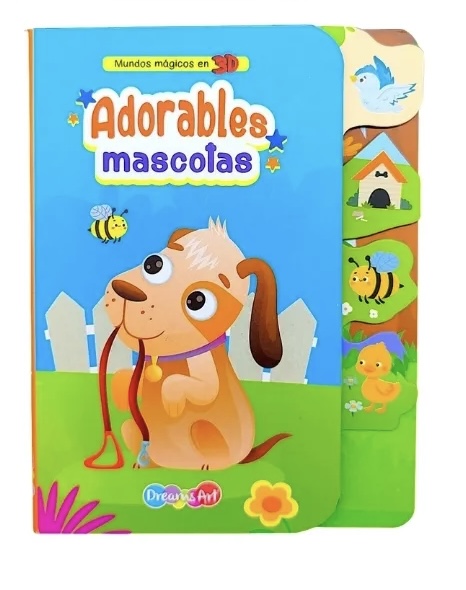 Mundos mágicos en 3D: Adorables mascotas